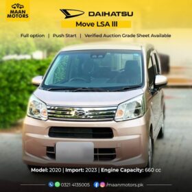 Daihatsu Move LSA III – 2020 Model