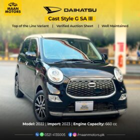 Daihatsu Cast Style GSA III